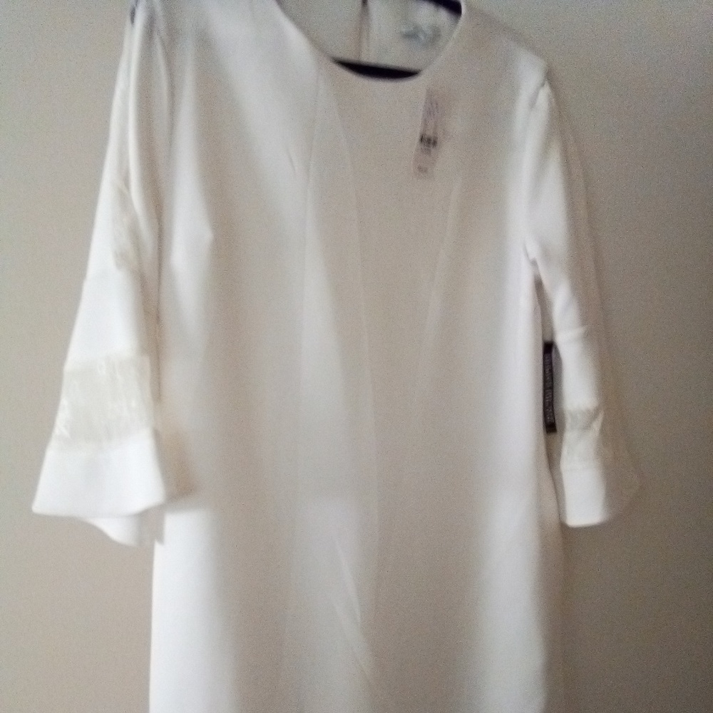 NY & Co White Lace Dress